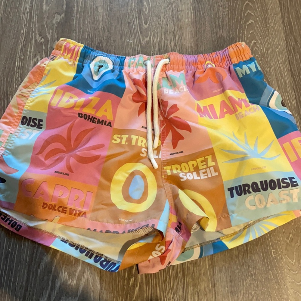 zara x assouline shorts